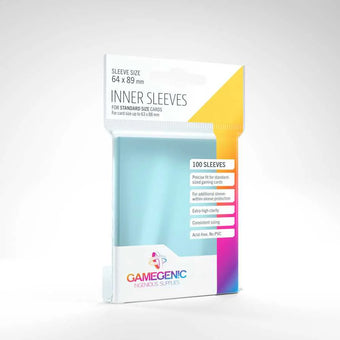 100 Inner Sleeves - Standard Size - Gamegenic