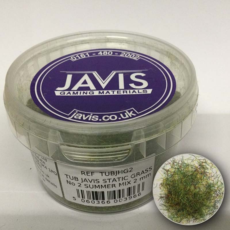 Hairy Grass Summer Mix 2mm Tub by Javis