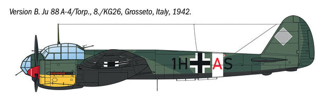 Tamiya 1/72 Junkers Ju 88 A-17 Torpedo Bomber