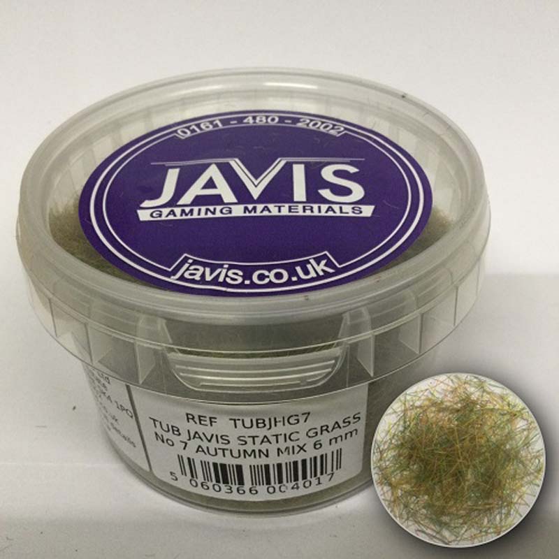Hairy Grass Autumn 6mm Tub by Javis