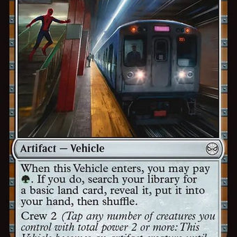 mtg train cards Subway Train (178)| Magic: The Gathering Card – Red Sun Collectables