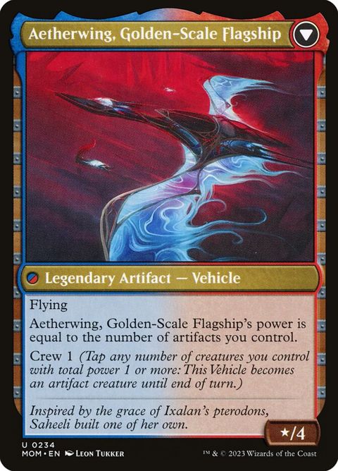 234-invasionofkaladeshaetherwinggoldenscaleflagship-b