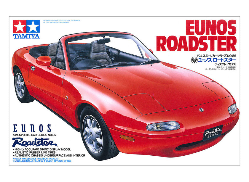Tamiya 1/24 Eunos Roadster Mazda MX-5