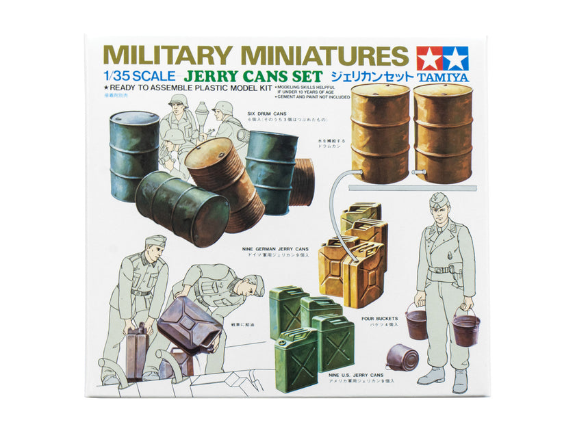 Tamiya 1/35 Jerry Cans Set