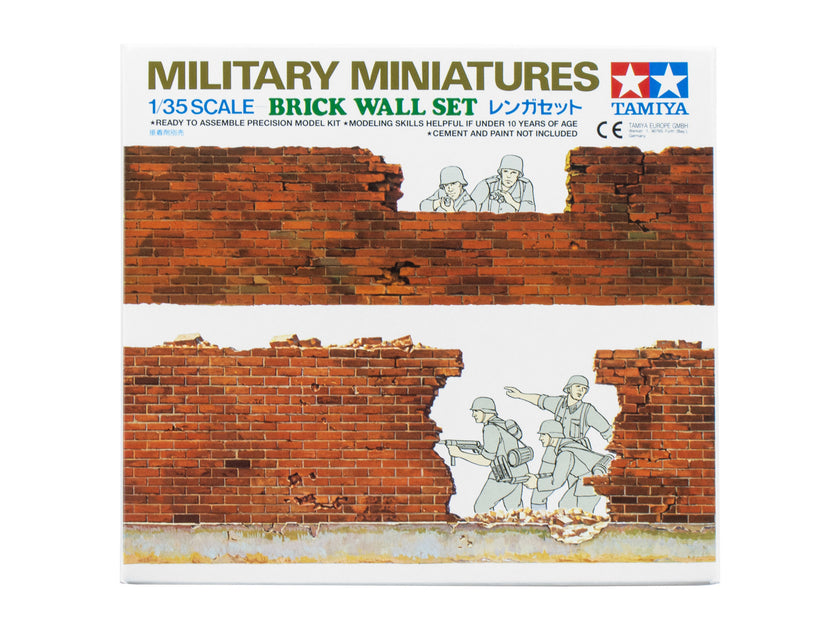 Tamiya 1/35 Brick Wall Set
