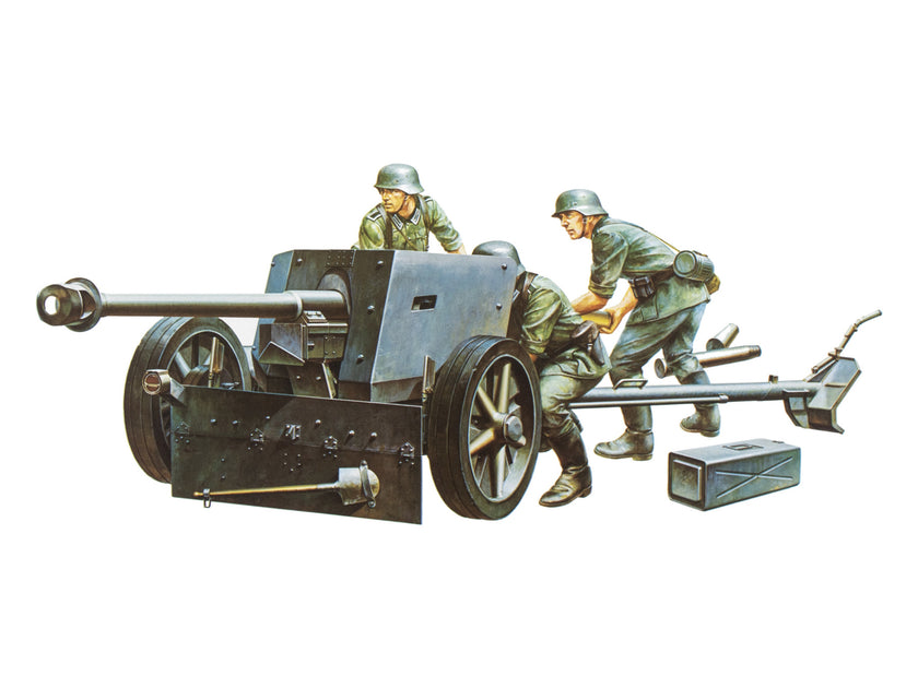 Tamiya 1/35 7.5cm Anti-Tank Gun with Crew (Pak40/L46)