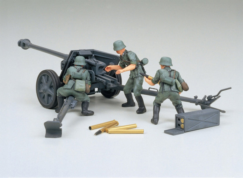 Tamiya 1/35 7.5cm Anti-Tank Gun with Crew (Pak40/L46)