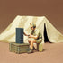 Tamiya 1/35 Tent Set with German Soldier
