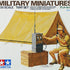 Tamiya 1/35 Tent Set with German Soldier