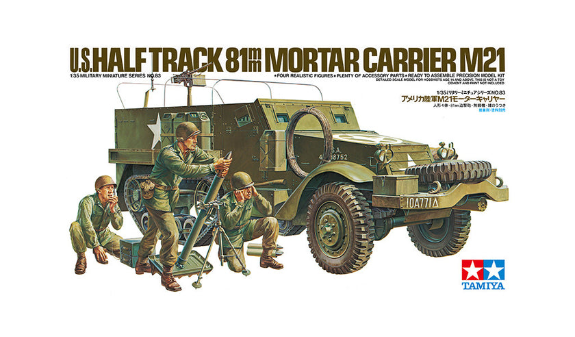 Tamiya 1/35 U.S. Mortar Carrier M21