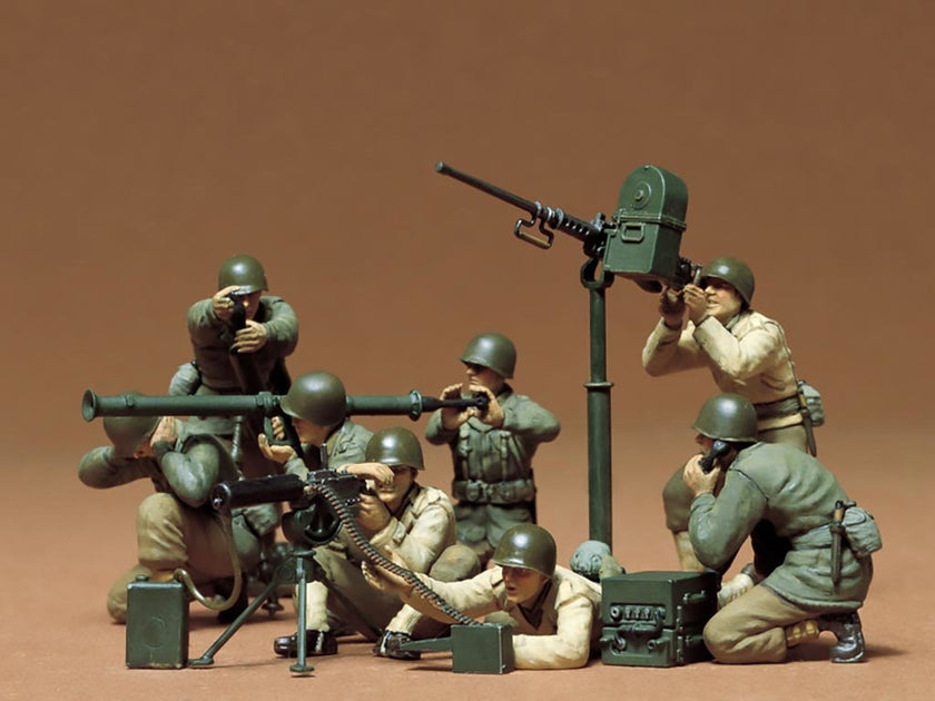 Tamiya 1/35 U.S. Gun And Mortar Team