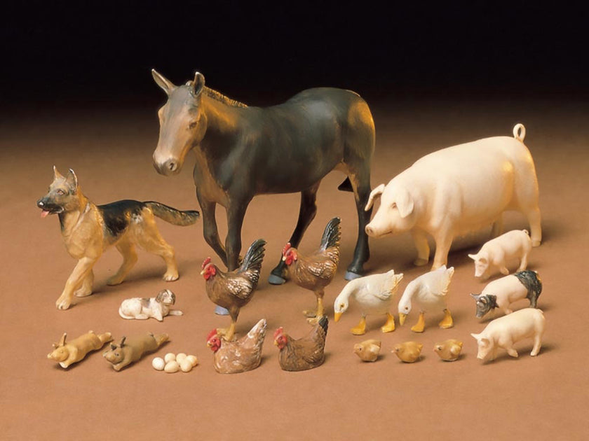 Tamiya 1/35 Livestock Set Kit