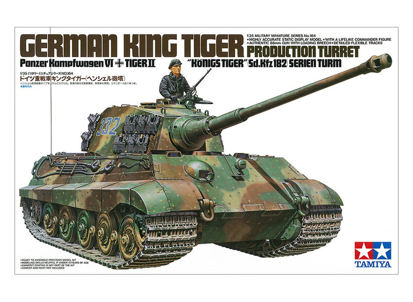 Tamiya 1/35 German King Tiger Production Turret