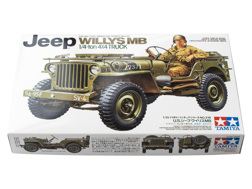 Tamiya 1/35 Jeep Willys MB 1/4-Ton Truck
