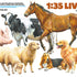 Tamiya 1/35 Livestock Set II