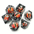 D&D Rotatable Dragon Eye Resin Dice  Set