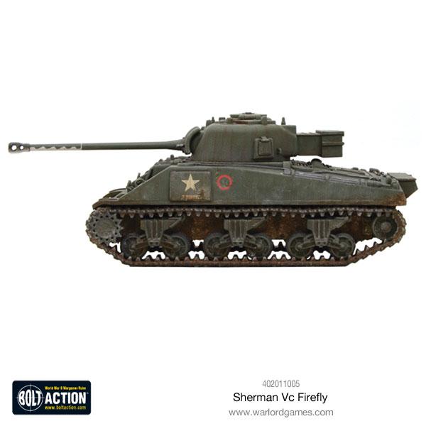 Bolt Action Sherman Firefly Vc (Plastic Box) - British Army