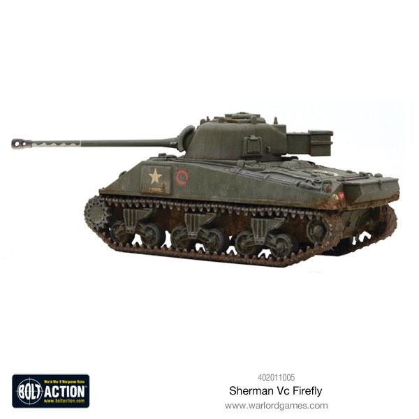 Bolt Action Sherman Firefly Vc (Plastic Box) - British Army