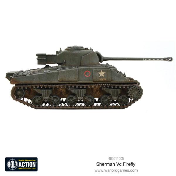 Bolt Action Sherman Firefly Vc (Plastic Box) - British Army