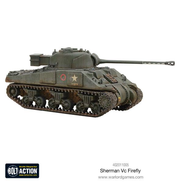 Bolt Action Sherman Firefly Vc (Plastic Box) - British Army
