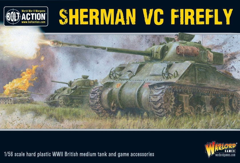 Bolt Action Sherman Firefly Vc (Plastic Box) - British Army