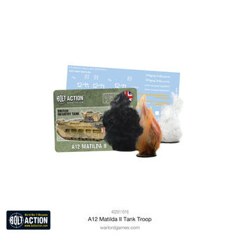 Bolt Action Matilda II Tank Troop - British Army