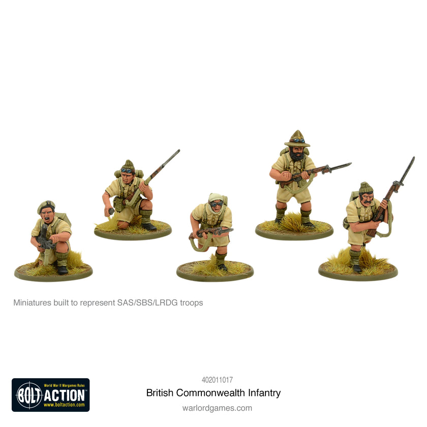 Bolt Action British Commonwealth Infantry