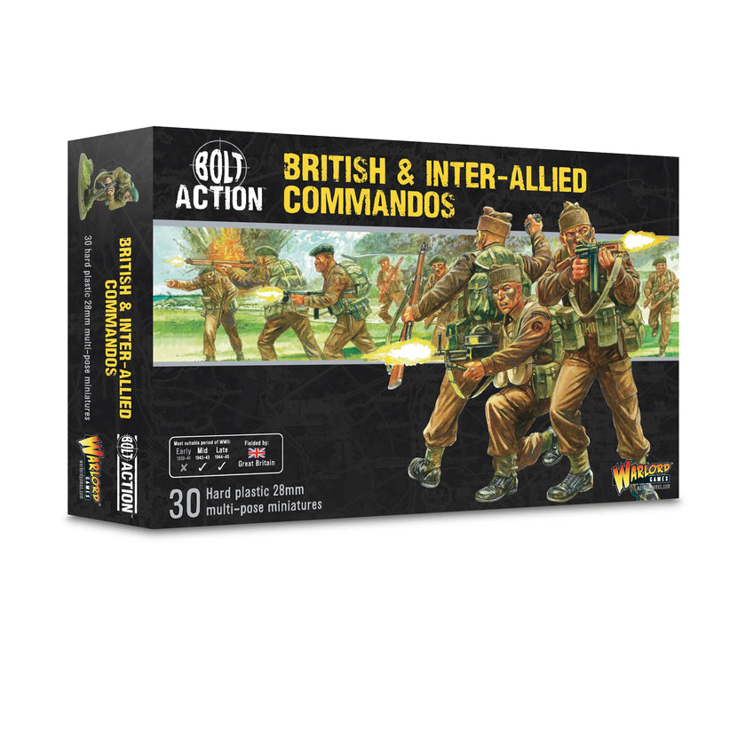 Bolt Action British & Inter-Allied Commandos
