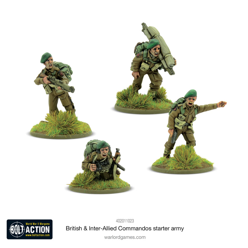 Churchill's Gangsters (British & Inter-Allied Commandos) Bolt Action Starter Army