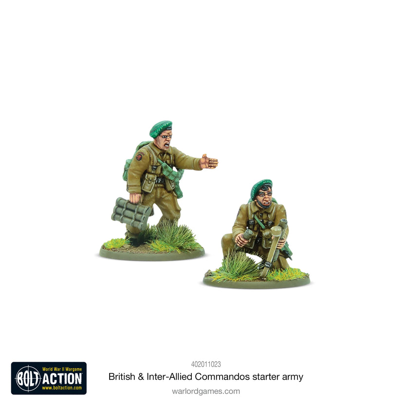 Churchill's Gangsters (British & Inter-Allied Commandos) Bolt Action Starter Army