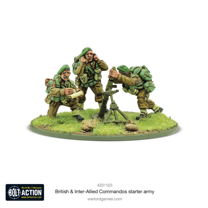 Churchill's Gangsters (British & Inter-Allied Commandos) Bolt Action Starter Army