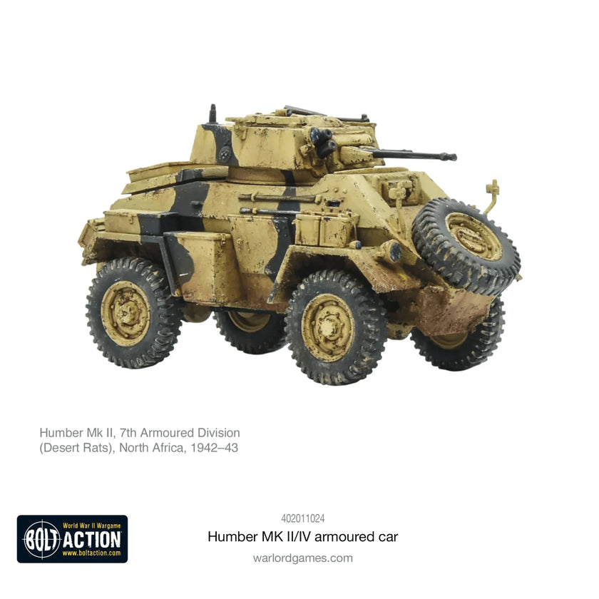 Bolt Action - British Humber MK II/IV Armoured Car