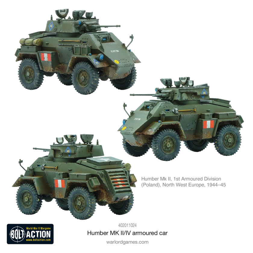 Bolt Action - British Humber MK II/IV Armoured Car