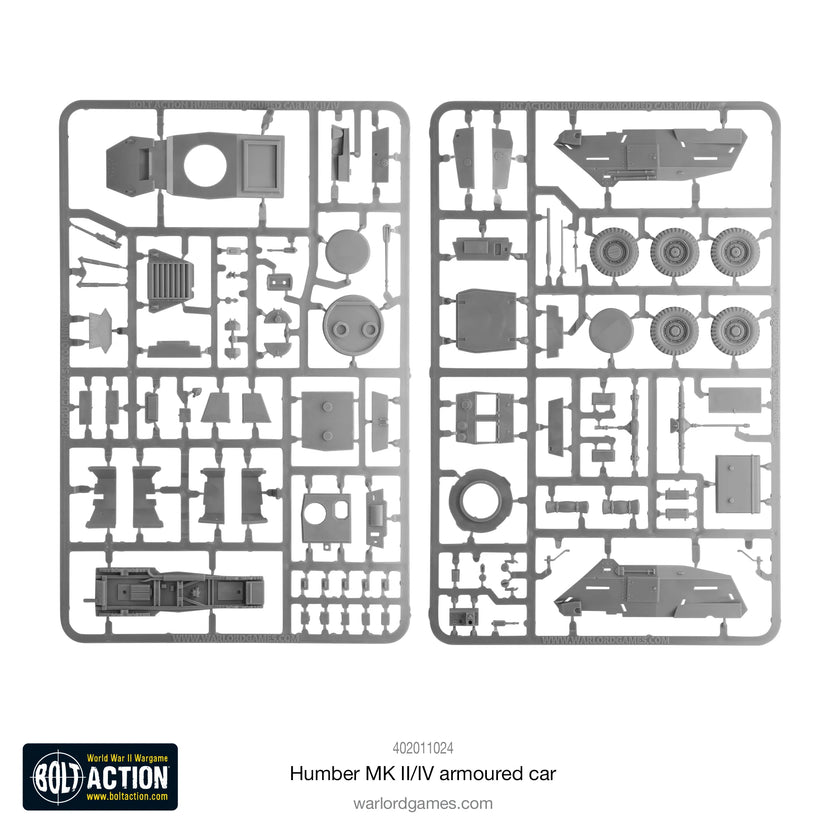 Bolt Action - British Humber MK II/IV Armoured Car