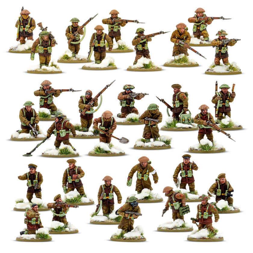 British & Canadian Infantry (Winter) Platoon