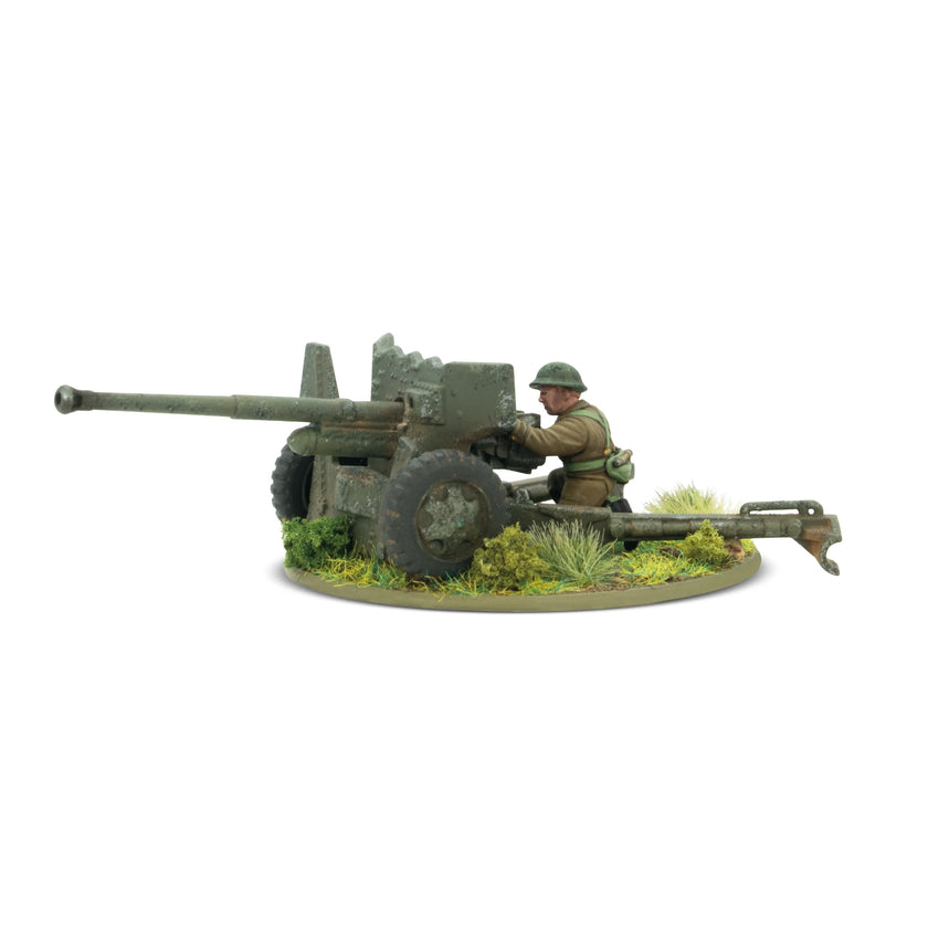 Bolt Action British 6-pounder anti-tank gun (plastic)