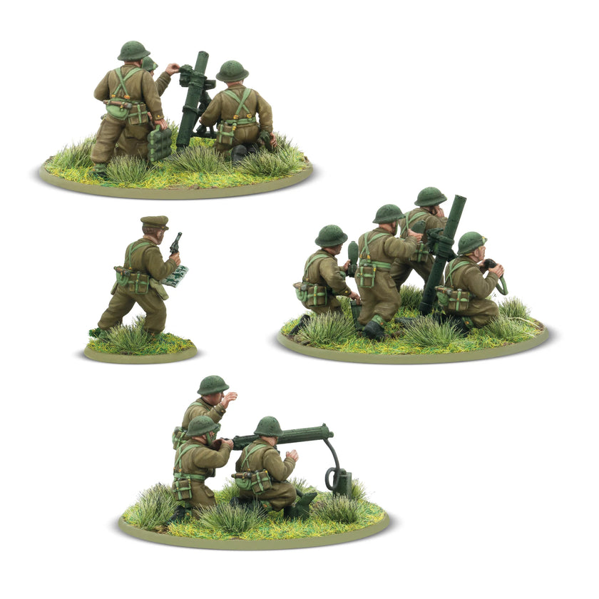 Bolt Action British Heavy weapons platoon (plastic)