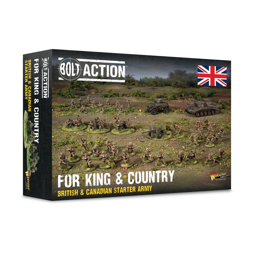 Bolt Action For King & Country - British & Canadian Starter Army