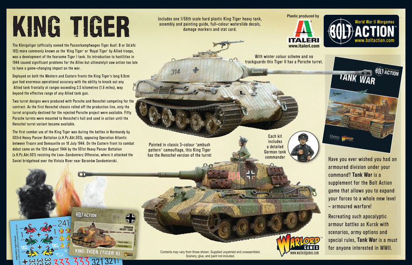 Bolt Action King Tiger