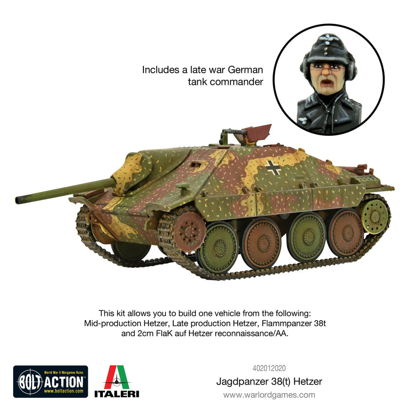 Bolt Action Jagdpanzer 38(t) Hetzer