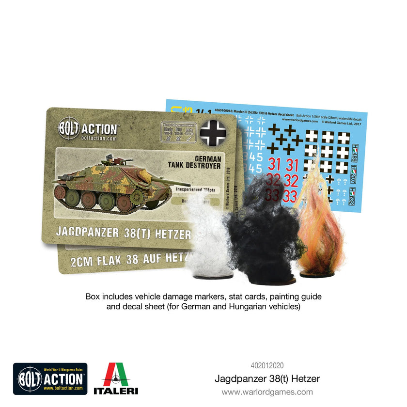 Bolt Action Jagdpanzer 38(t) Hetzer