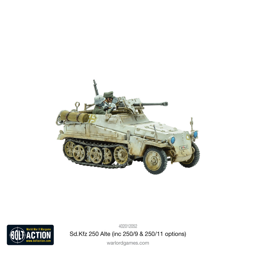 Bolt Action -  Sd.Kfz. 250 (Alte) half-track Plastic Boxed Set