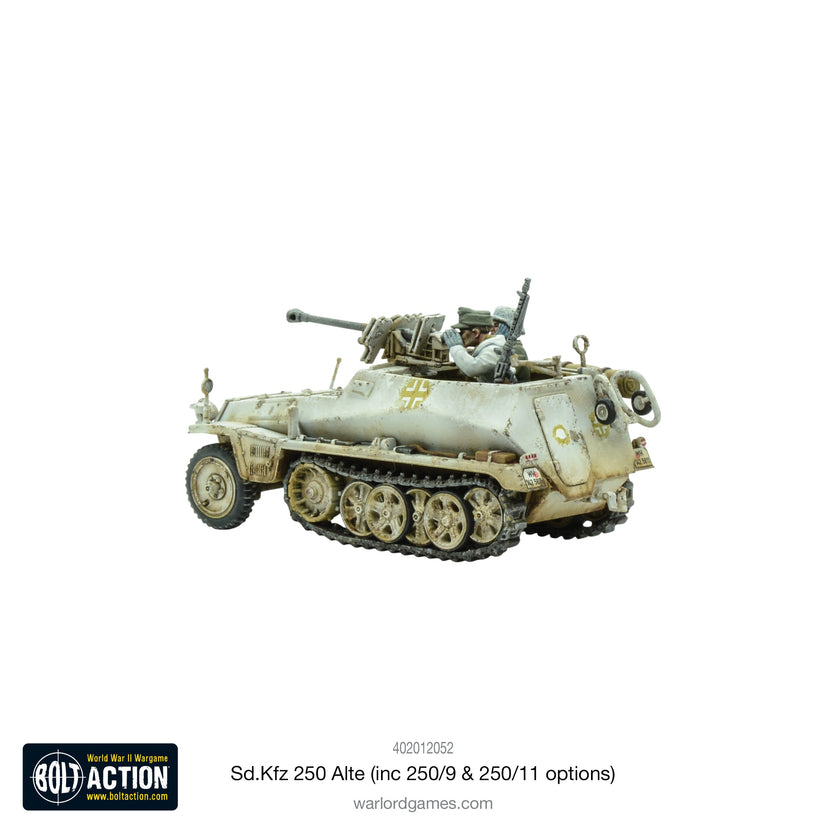 Bolt Action -  Sd.Kfz. 250 (Alte) half-track Plastic Boxed Set