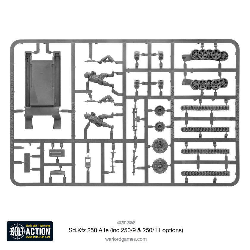 Bolt Action -  Sd.Kfz. 250 (Alte) half-track Plastic Boxed Set