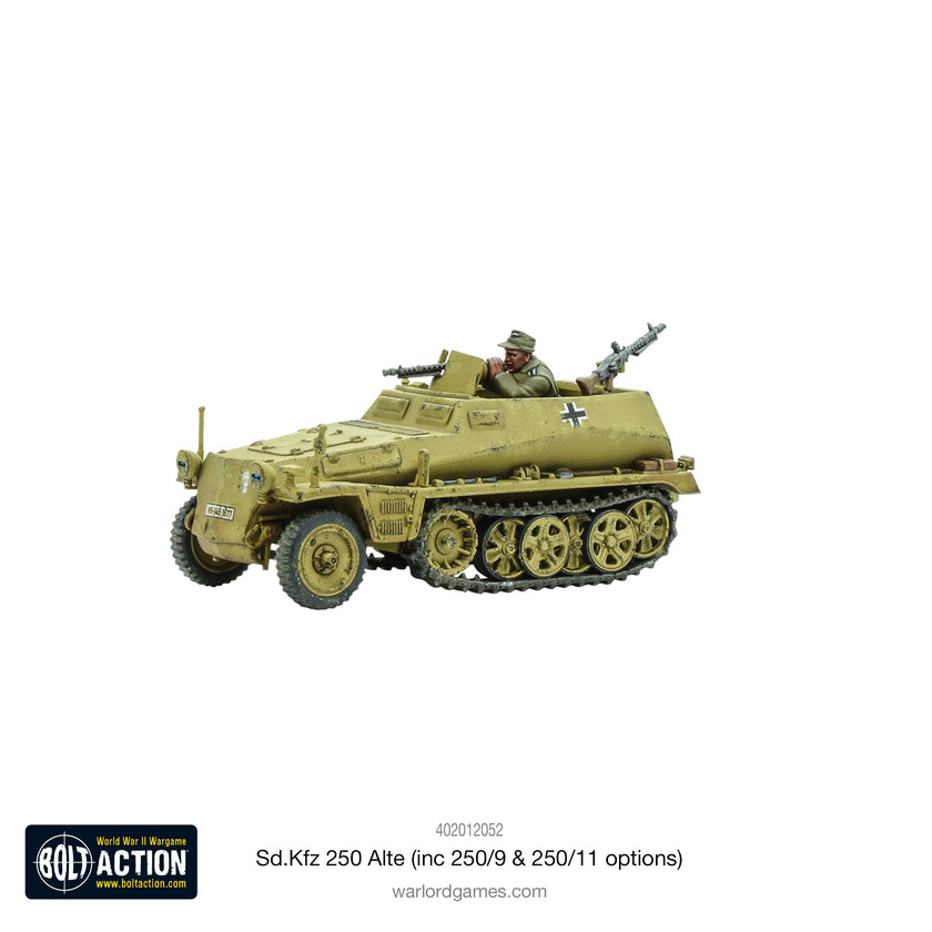 Bolt Action -  Sd.Kfz. 250 (Alte) half-track Plastic Boxed Set