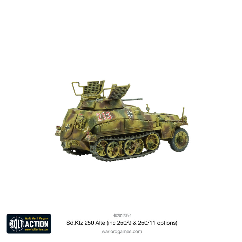 Bolt Action -  Sd.Kfz. 250 (Alte) half-track Plastic Boxed Set