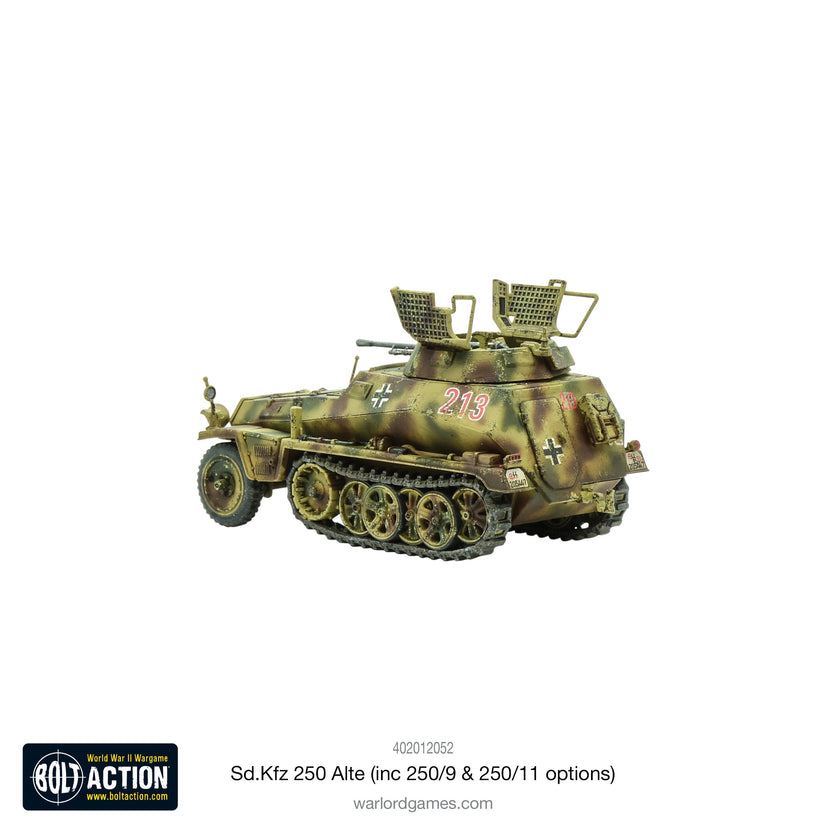 Bolt Action -  Sd.Kfz. 250 (Alte) half-track Plastic Boxed Set