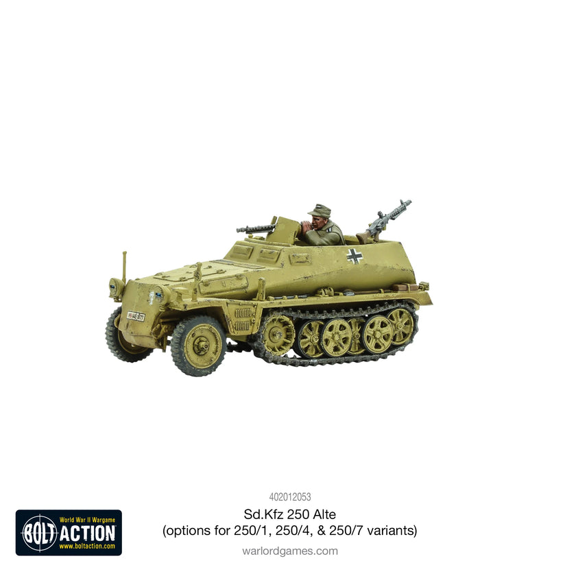 Bolt Action - Sd.Kfz 250 Alte (Options for 250/1, 250/4 & 250/7)