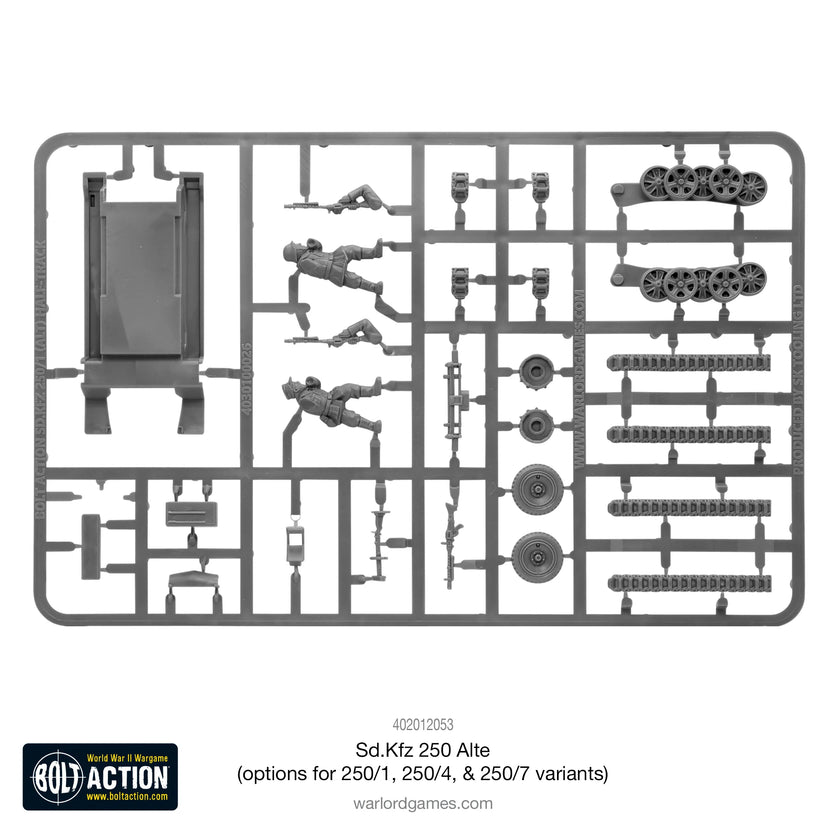 Bolt Action - Sd.Kfz 250 Alte (Options for 250/1, 250/4 & 250/7)