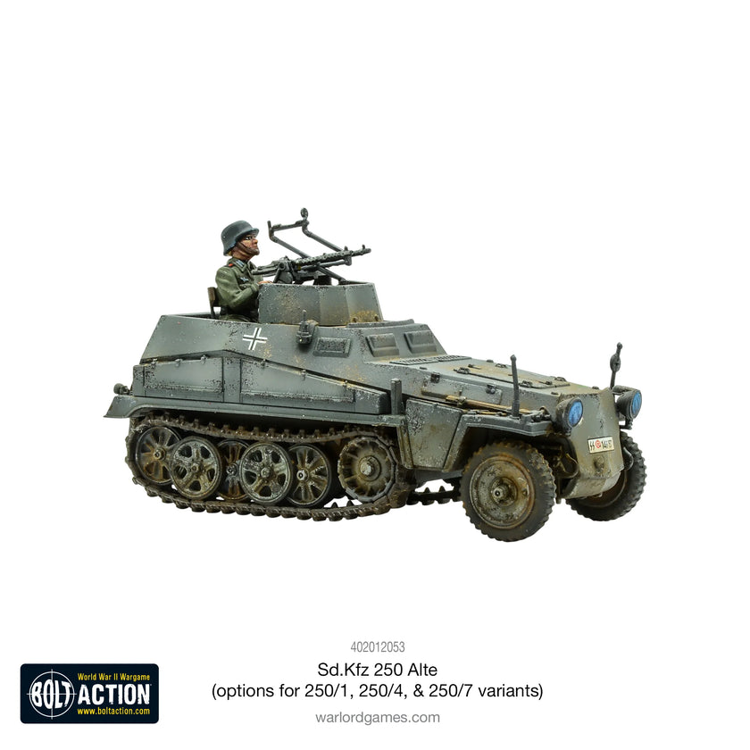 Bolt Action - Sd.Kfz 250 Alte (Options for 250/1, 250/4 & 250/7)